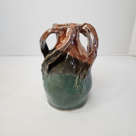 Handmade Other - Pottery Vase ONE OF A KIND Handmade by MEB Excellent Use Condition 7" H x 4" L